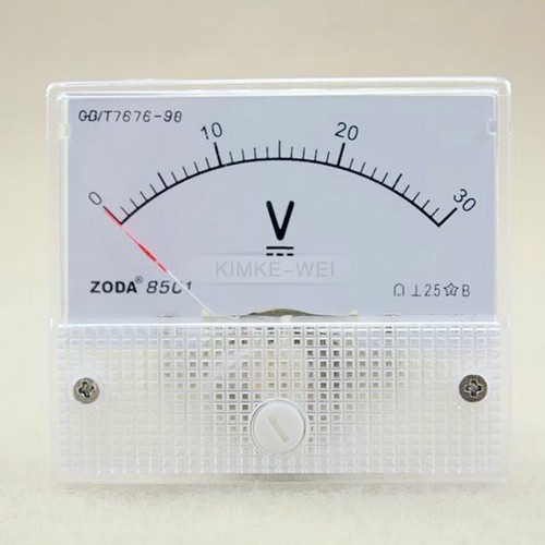 30v voltmeter analog - dc,