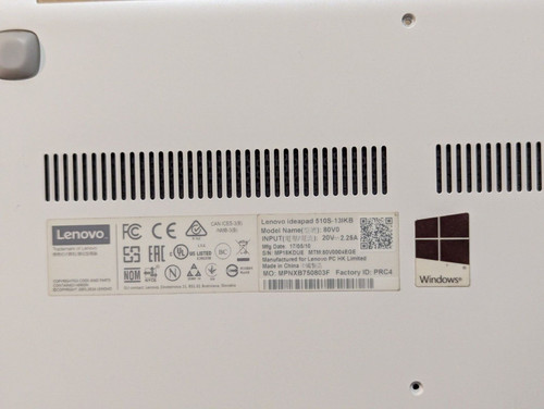 Lenovo ideapad 510s 13ikb - lenovo,