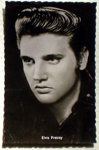 Starpostkarte elvis presley - starpostkarte,