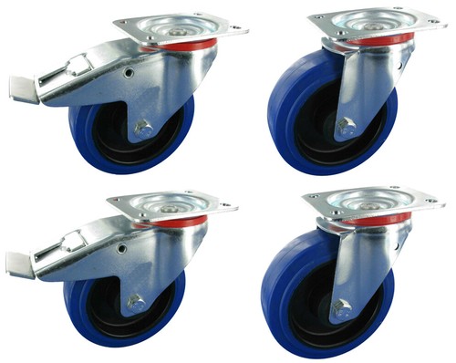Blue wheels case stage wheels