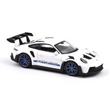 Porsche 911 GT3 RS 1:43 Modellauto Miniatur 1/43 Weiß Blau Norev 750048 Jet Car