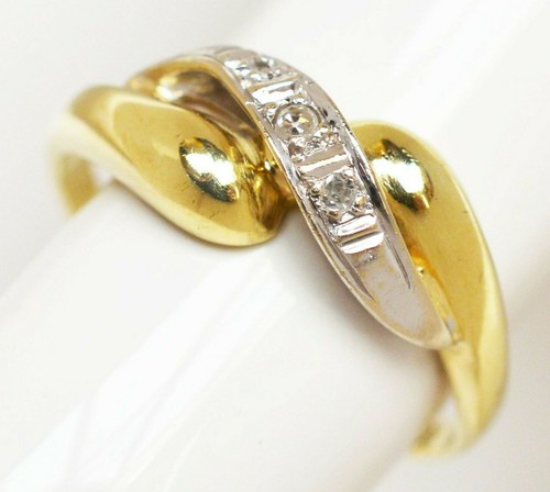 Diamantring karat 585 gold - 14,