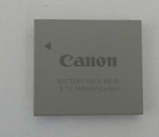 Original Canon Akku NB-4L für IXUS 90, 980, 990, SX210 SX220, SX230 S110 CB-2LXE