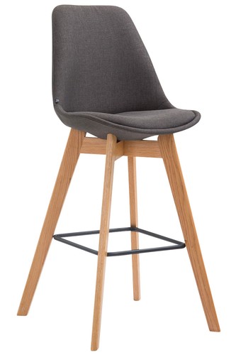 Barhocker metz stoff natura - stoff,