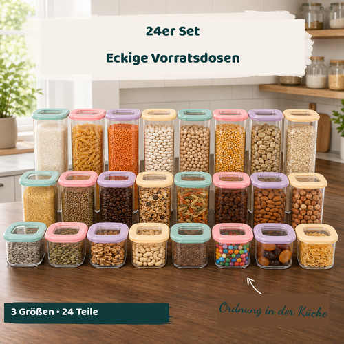 Teilig vorratsdosen set - set, mit