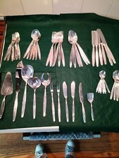 antikes Silber Besteck 6 Personen WMF Rom massiv 65 Teile