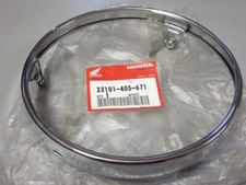 HONDA CB500K, CB550F, CX500C, CB750 SCHEINWERFERZIERRING 33101-405-671