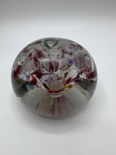 Briefbeschwerer Alt Glas Bunt