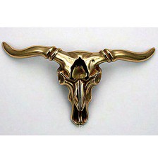 Stier Skull Cowboy Western