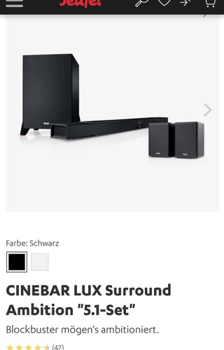 Teufel cinebar lux surround - lux,
