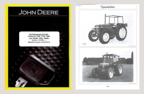 John deere traktor - john, 1750