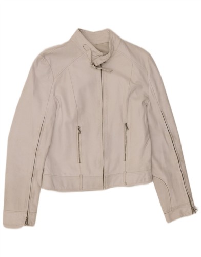 Vintage damen crop lederjacke - vintage,