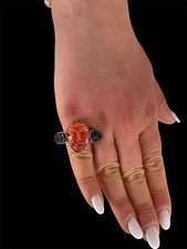 Handgefertigter Ring aus 9kt