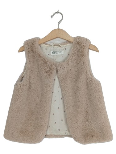 Fellweste kinder kunstpelz - h&m,