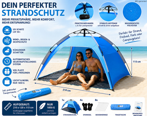 Strandmuschel mit