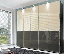 Wiemann Shanghai2 Kleiderschrank Schranksystem Schlafzimmerschrank Glas wählbar