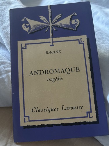 Racine andromaque tragédie - racine,