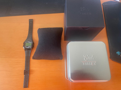 End timex t80 everyday black - timex,
