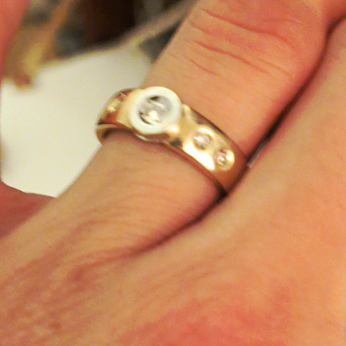 585 gelbgold ring 1 - /, kt