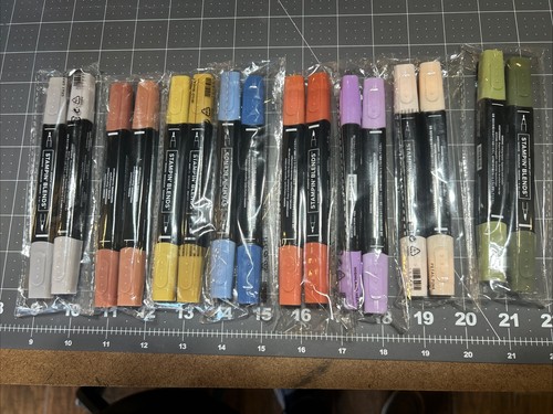 Stampin blends markers - up,