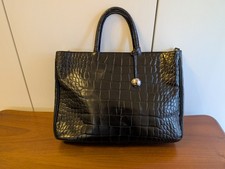 FURLA Tasche schwarz Leder