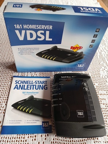 Fritz box vdsl homeserver - fritz,