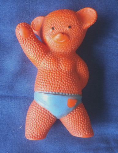 Ddr teddy quitschefigur selten - teddy,
