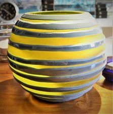 KARE DESIGN - Vase - 12 cm - Glas - Kugelvase - blau / grün - Überfang