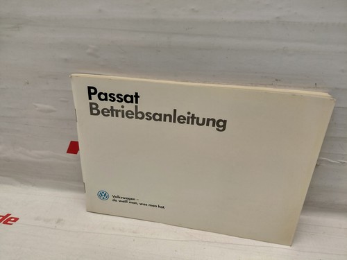 Betriebsanleitung passat - betriebsanleitung,