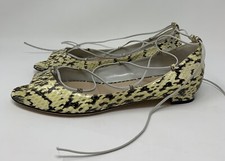 Manolo Blahnik Schuhe Flach