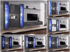 Anbauwand Wohnwand Schrankwand