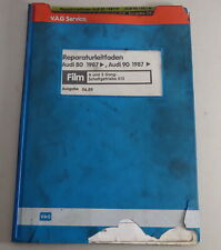Microfich Werkstatthandbuch Audi 80 / 90 Typ 89 B3 Getriebe 012 4 + 5 Gang, 1987