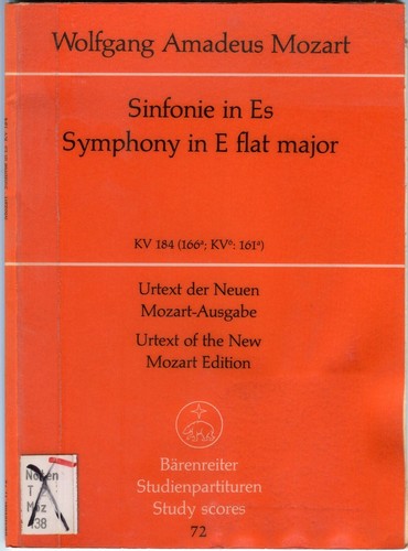 Mozart sinfonie dur kv - mozart,, in