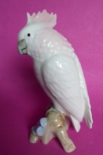 Royal Dux Vintage Porzellan Figur Vogel Kakadu Made in Czech Republic