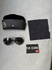Ray-Ban Aviator Sonnenbrille Original Mit Etui & Zubehör