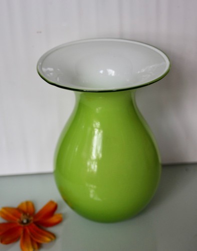 Holmegaard opalglas vase ca - vase,