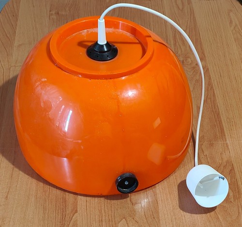 Orange plastiklampe stil - plastiklampe,