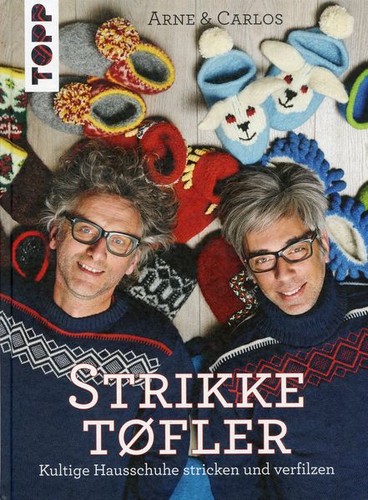 Strikketøfler kultige - strikketøfler.,