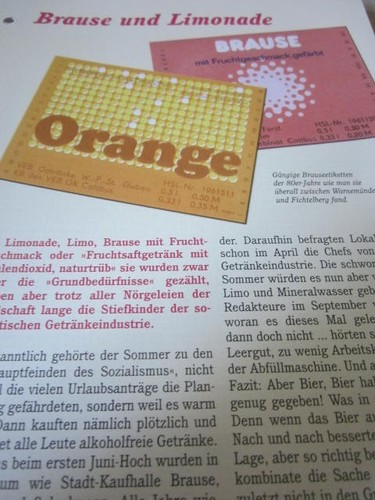 Ddr infokarte alltag essen - ddr,