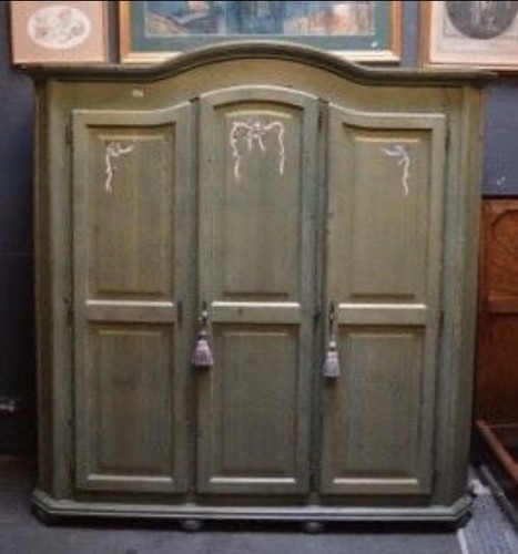 Dielenschrank handbemalt - , 3