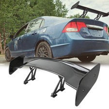 Auto Heckflügel Heckspoiler Spoiler Lippe Schwarz ABS Für Honda Civic Hatchback