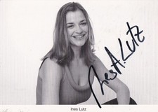 Autogramm - Ines Lutz (Lindenstrasse)