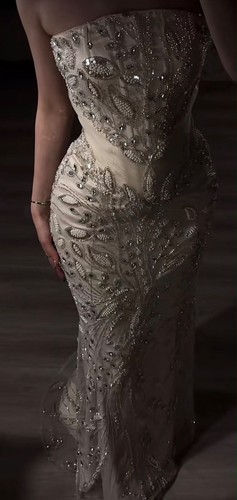 Schulterfreies brautkleid - schulterfreies,