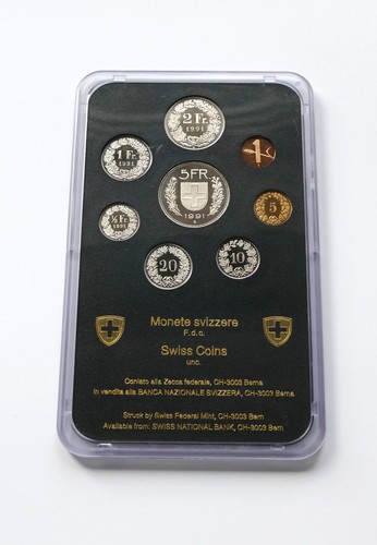 Schweiz kms set 1991 - set, st