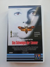 Das Schweigen der Lämmer VHS Kassette Film Thriller Movie Video Kino Retro