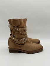 Zara Damen Stiefel Beige EUR