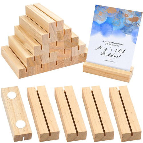 Kartenhalter holz tischkarten - holz,