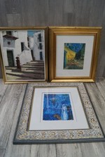 3 Bilder im Rahmen, Konvolut