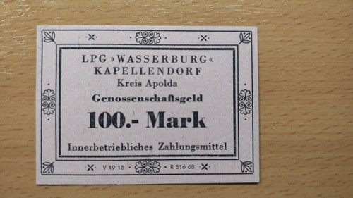 Ddr lpg wasserburg - -, "wasserburg"