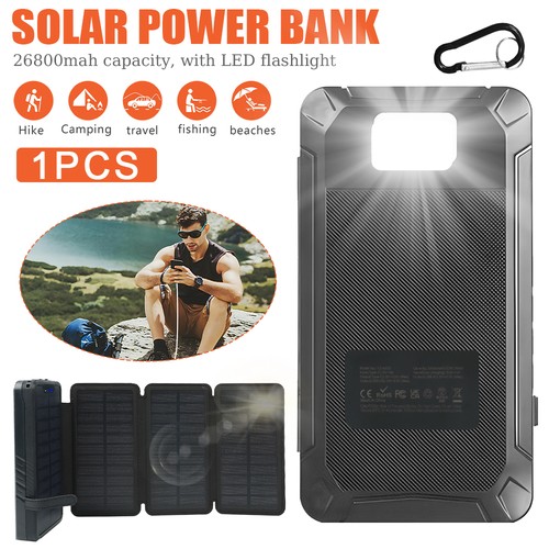 Solar powerbank 26800mah - solar,